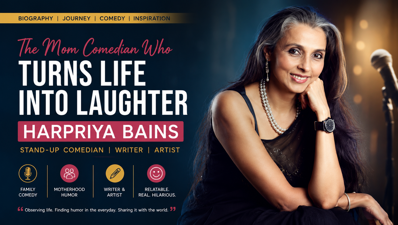 Harpriya Bains Biography: Age, Career, Family, Comedy Journey & Success Story