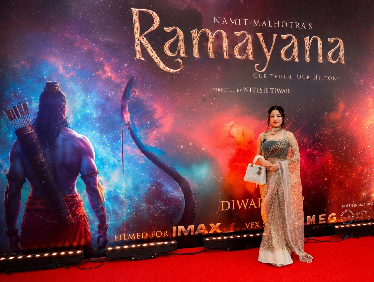 Shanaya Sharma Joins Glittering Guest List at 'Ramayana' Pre-Release Event in New Delhi